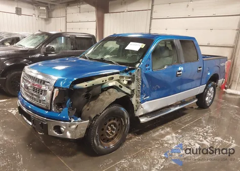 2014 Ford F-150 Xlt from USA, damaged, VIN 1FTFW1ET1EKF54127